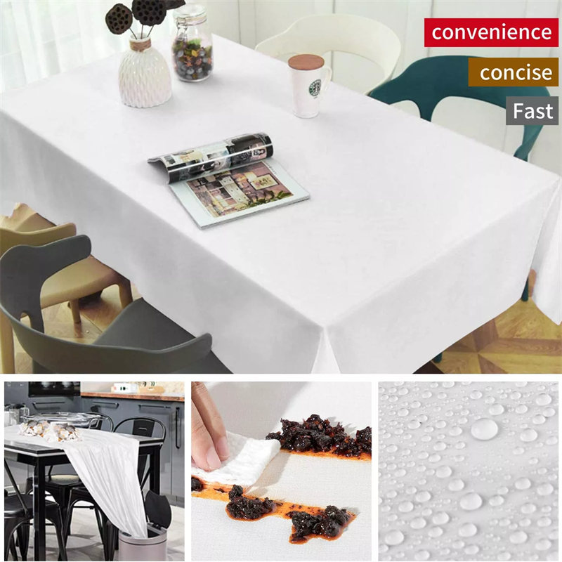 Customized Disposable Plastic Table Covers