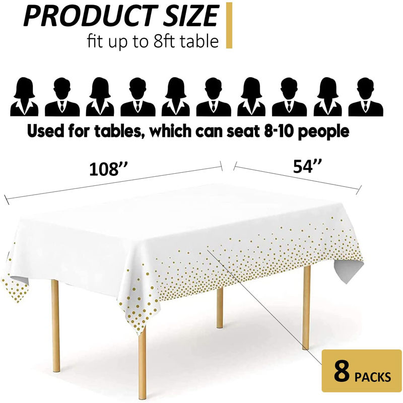 Disposable Plastic Table Covers Manufacturer