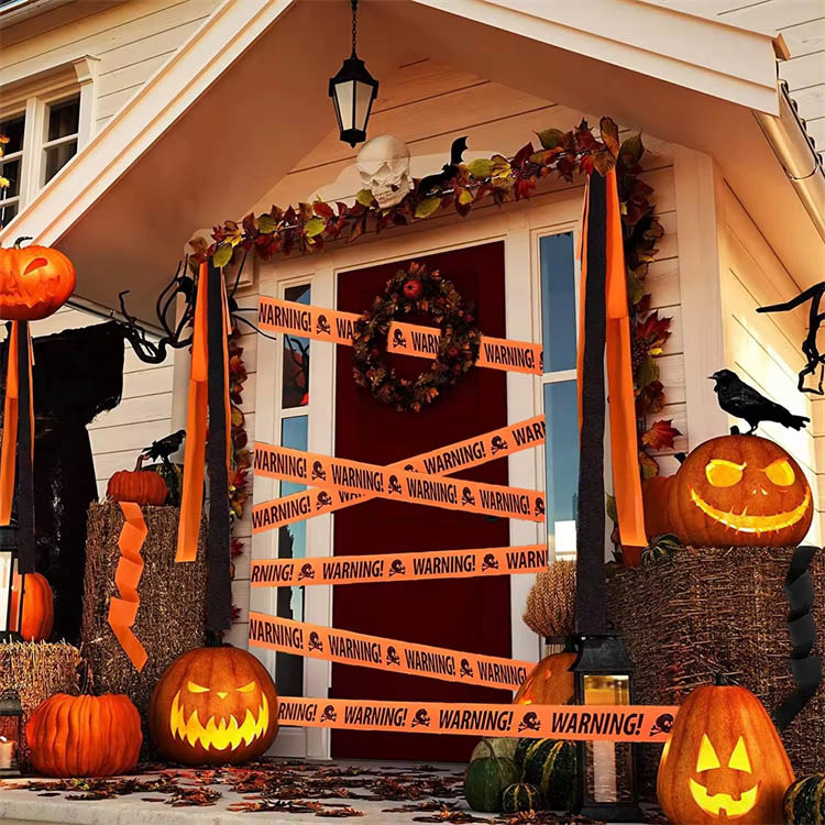 Spooky Delights: Halloween Porch Banners Bring Magic to Your Outdoor Decor