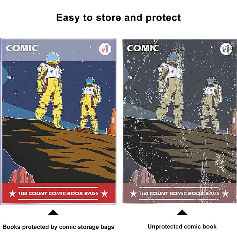 Acid-Free Comic Book Sleeves