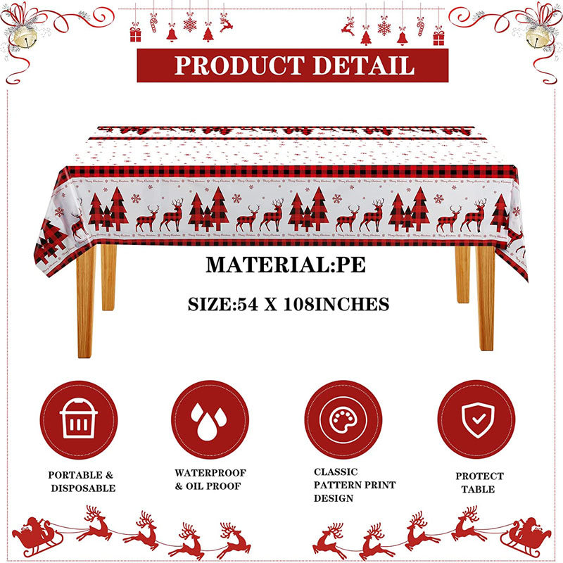 Wholesale Christmas Tablecloth