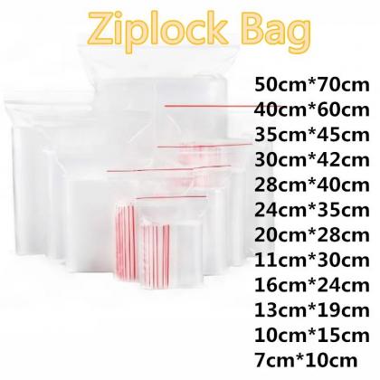 colored ziplock bags