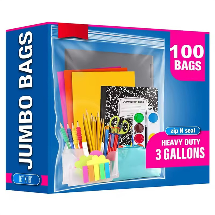 Plastic Double Zipper Bags: The Ultimate Solution for Storage and Organization