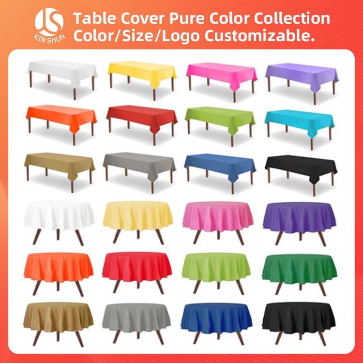 Explore the Versatility of Customizable Plastic Disposable Table Covers